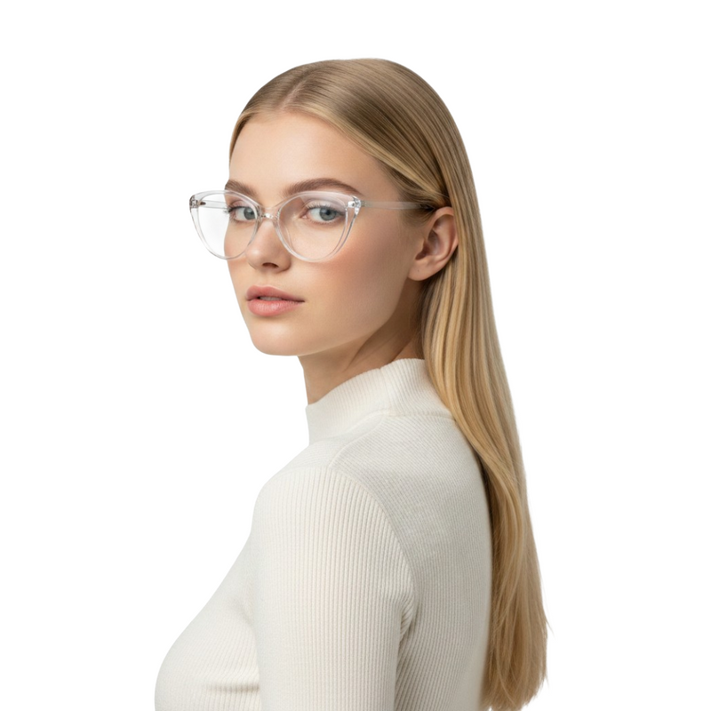 OS JJ FRAME 3207 Cat Eye Eyeglasses-zoom-