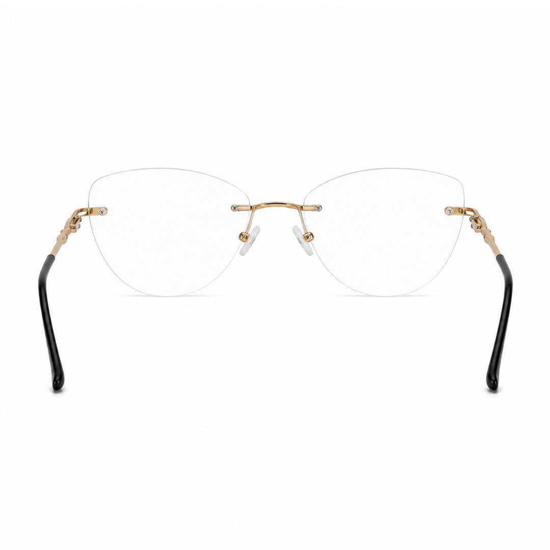 Zoe Miller Iconic Collection – ICN 3580 Rimless Optical Frame-zoom-4