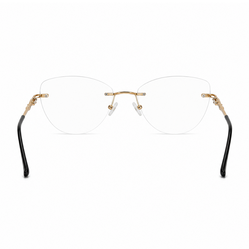 Zoe Miller Iconic Collection – ICN 3580 Rimless Optical Frame-zoom-