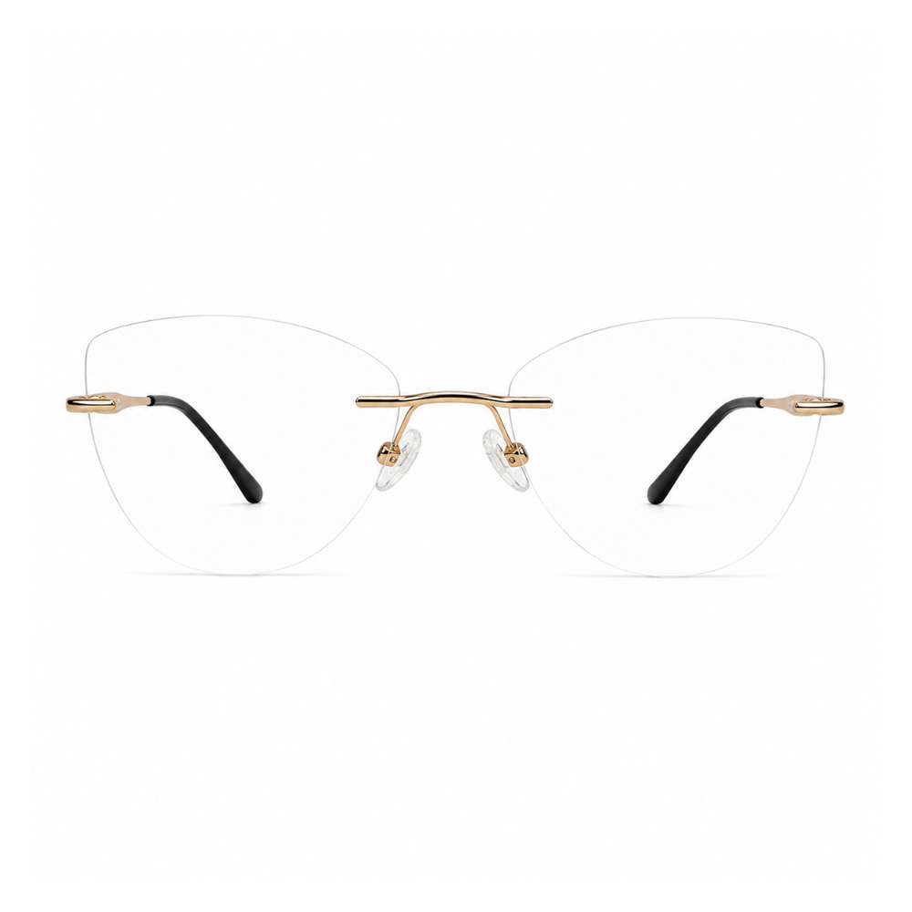 Zoe Miller Iconic Collection – ICN 3580 Rimless Optical Frame