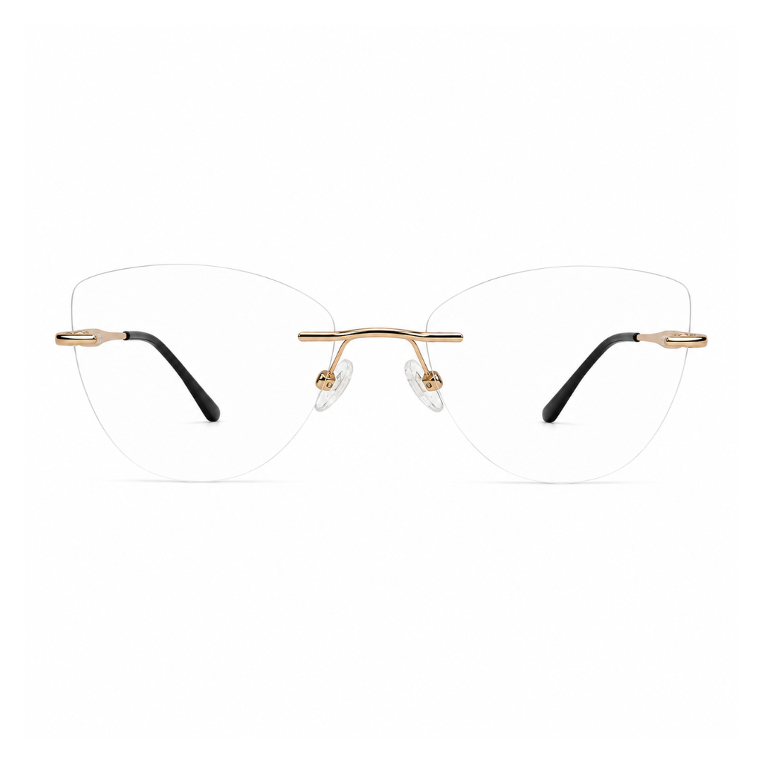 Zoe Miller Iconic Collection – ICN 3580 Rimless Optical Frame-zoom-1