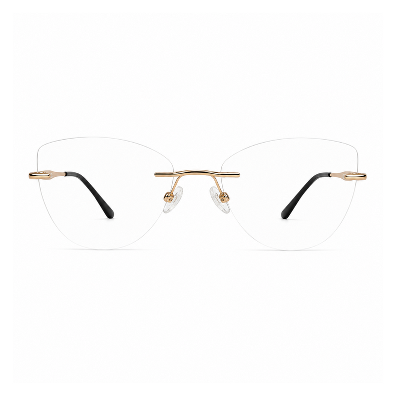 Zoe Miller Iconic Collection – ICN 3580 Rimless Optical Frame-zoom-