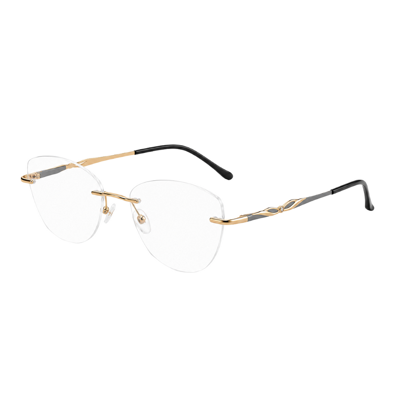 Zoe Miller Iconic Collection – ICN 3580 Rimless Optical Frame-zoom-