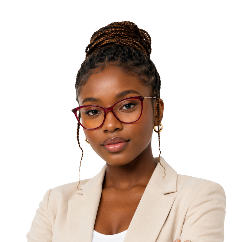 Zoe Miller Iconic Collection – ICN 3686 Cat-Eye Optical Frame-zoom-