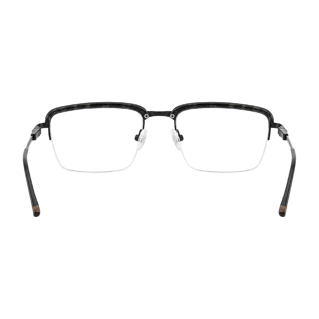 5STAR LINK 88612 | Half-Rim Browline Rectangular Prescription Eyeglasses-zoom-40