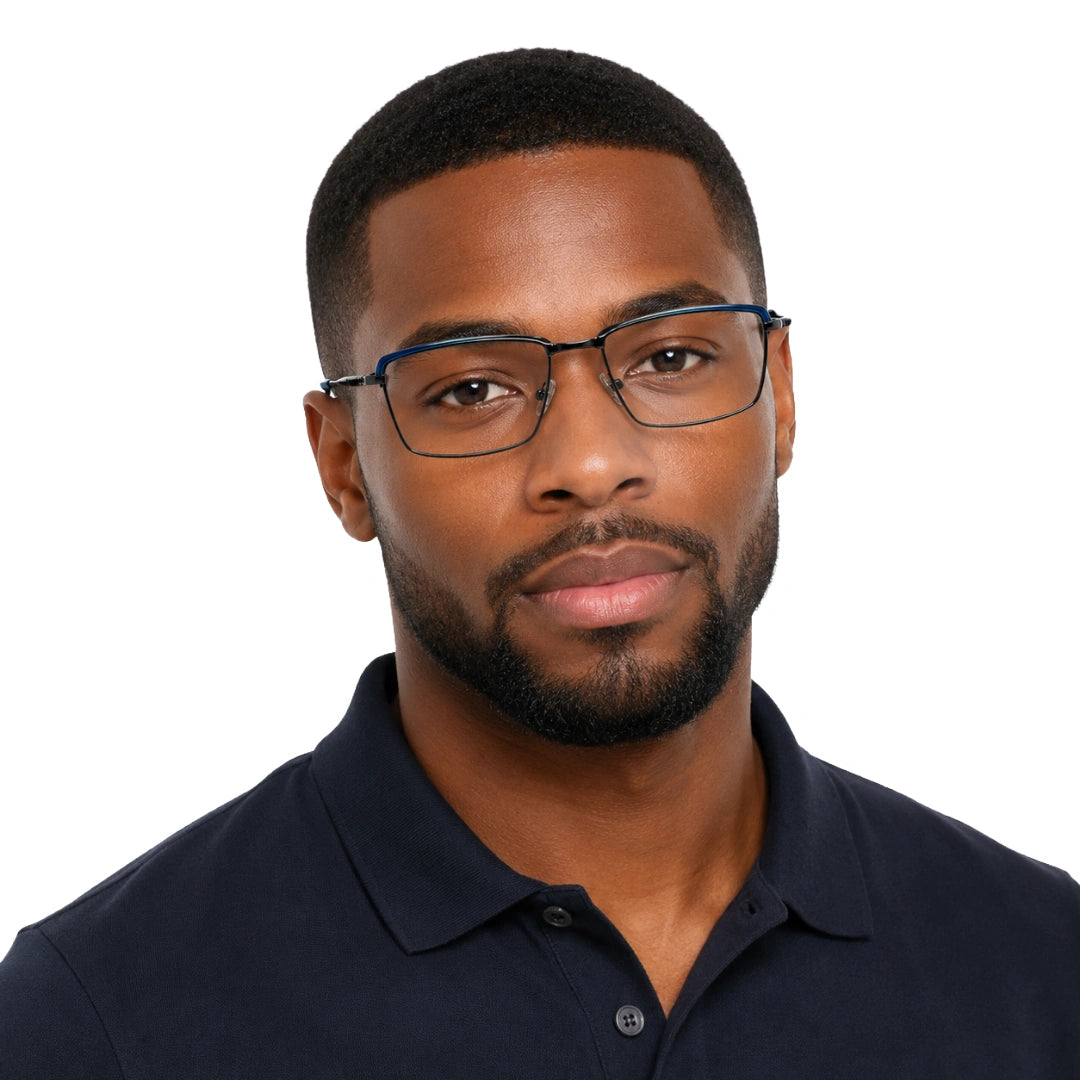 5STAR LINK 88613 | Structured Rectangular Prescription Eyeglasses-18