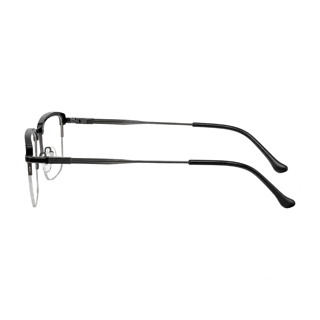 5STAR LINK 88614 | Half-Rim Rectangular Metal Eyeglasses-zoom-12