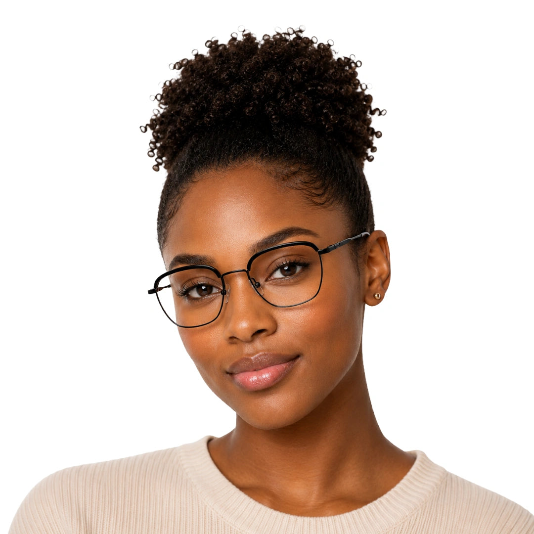 5STAR LINK 88619 | Lightweight Geometric Metal Eyeglasses-zoom-6