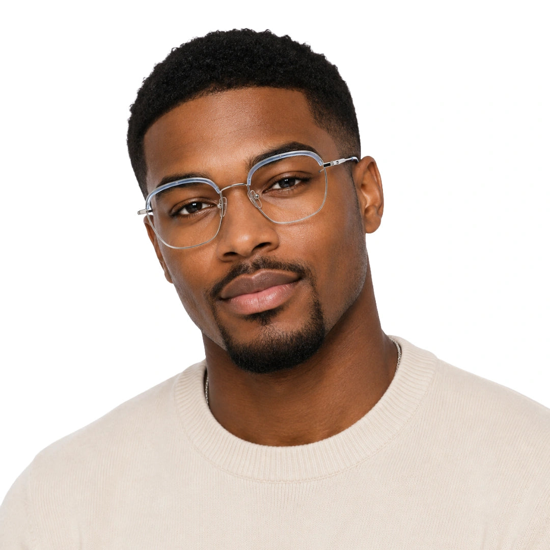 5STAR LINK 88619 | Lightweight Geometric Metal Eyeglasses-zoom-18