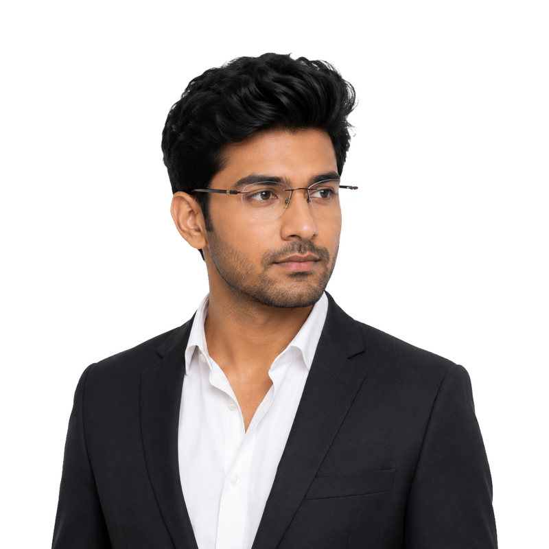 Zoe Miller Luxury Collection – ZM 7542 Brown Optical Frame-zoom-