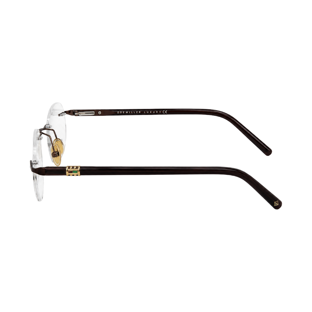 Zoe Miller Luxury Collection – ZM 7542 Brown Optical Frame-zoom-3