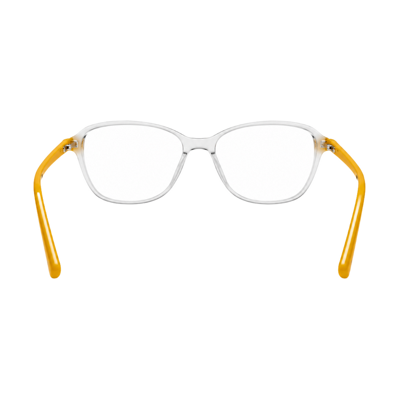 Zoe Miller Elite Collection – ZMM 9170 Crystal Yellow Geometric Optical Frame-zoom-