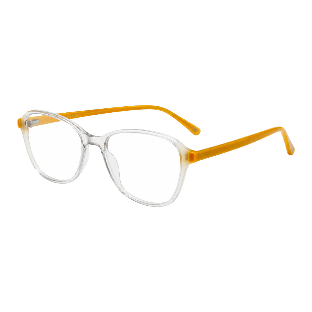 Zoe Miller Elite Collection – ZMM 9170 Crystal Yellow Geometric Optical Frame