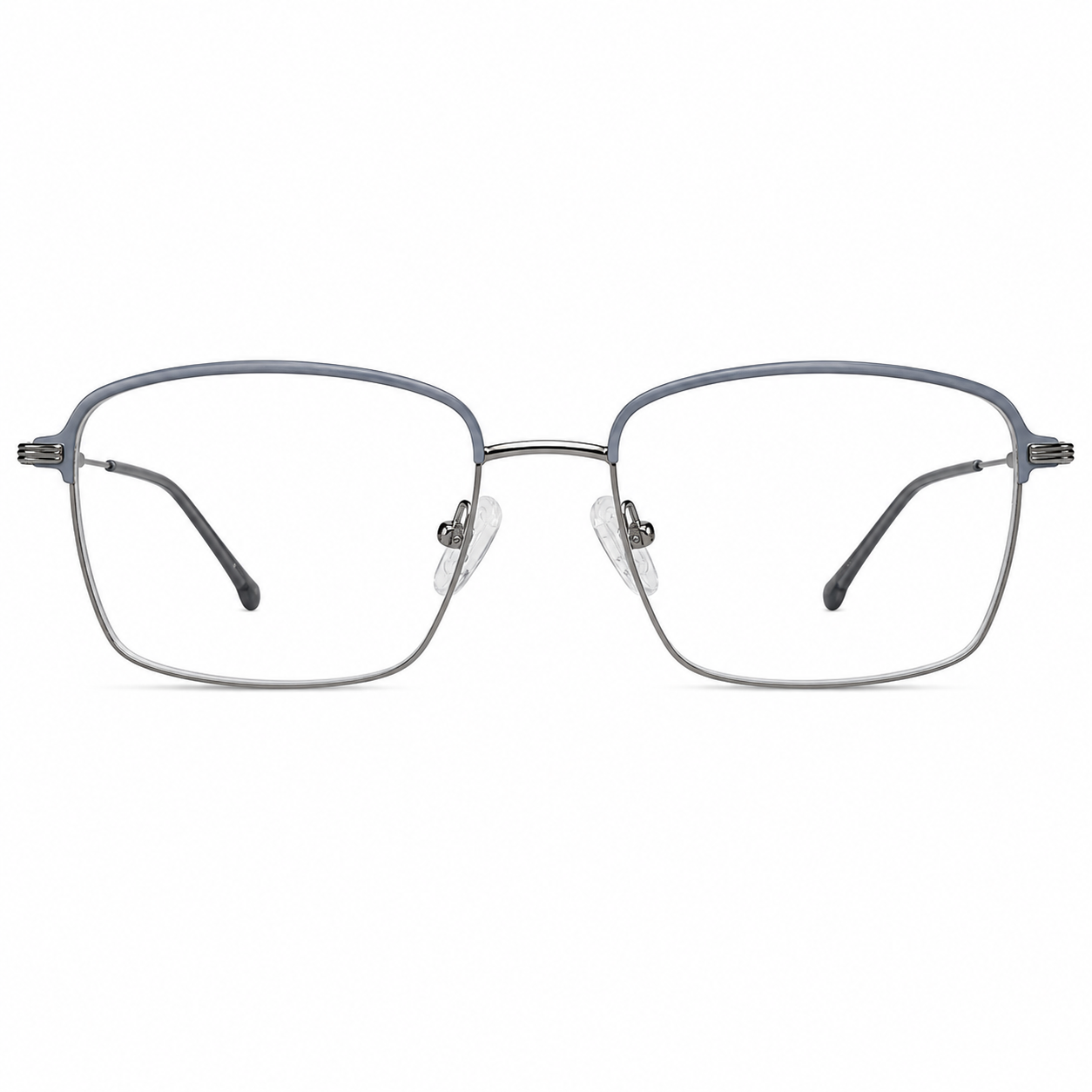 ELT 9196 Gunmetal Square Eyeglasses-8