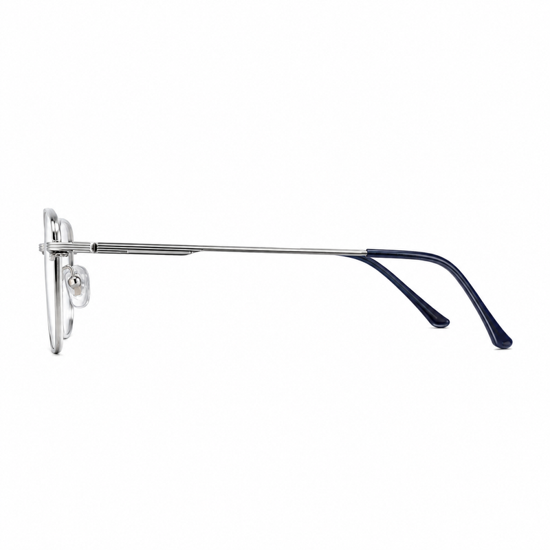 ELT 9196 Gunmetal Square Eyeglasses-zoom-