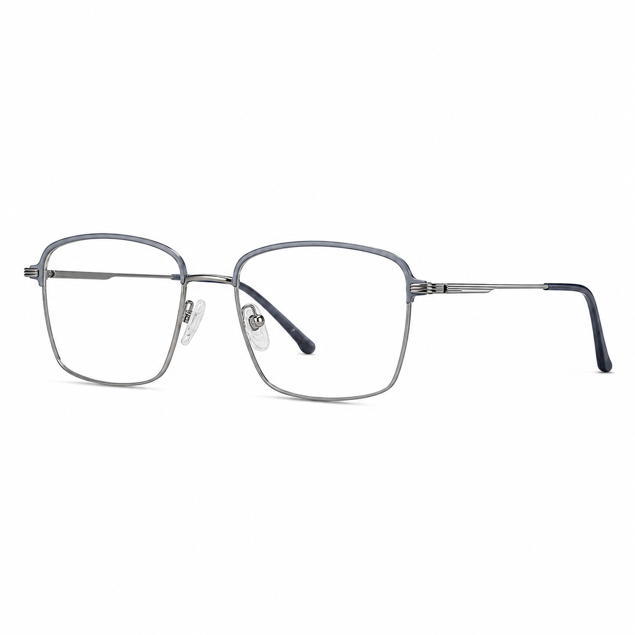ELT 9196 Gunmetal Square Eyeglasses-zoom-9