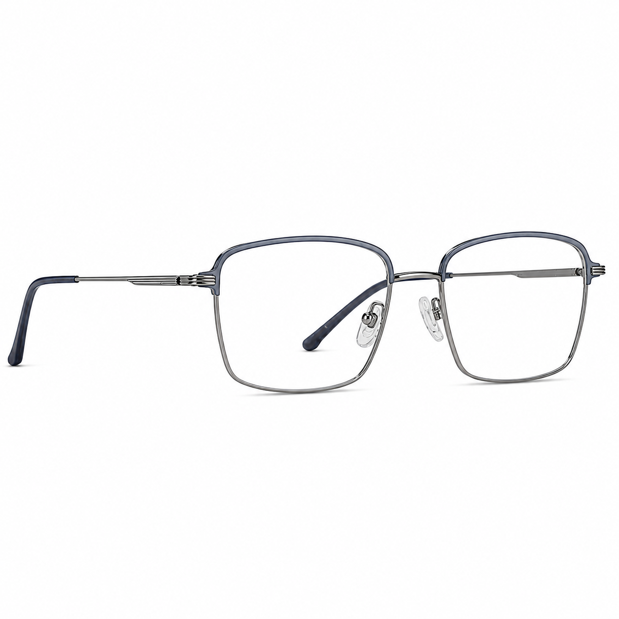 ELT 9196 Gunmetal Square Eyeglasses-zoom-12