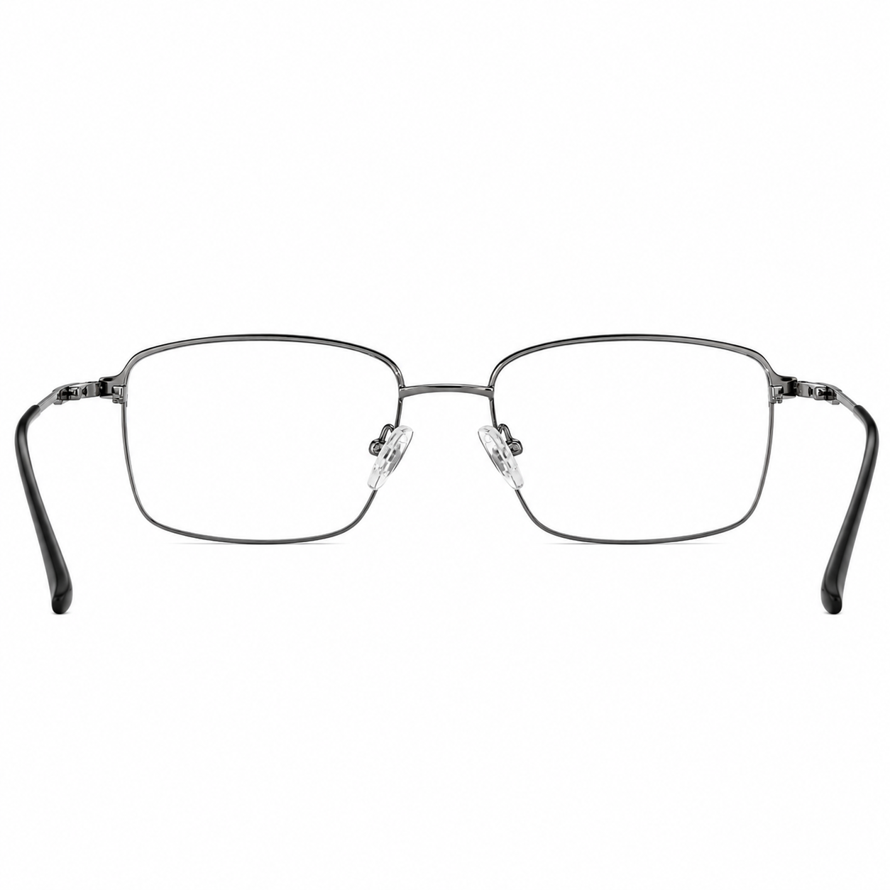 ELT 9196 Gunmetal Square Eyeglasses-zoom-4