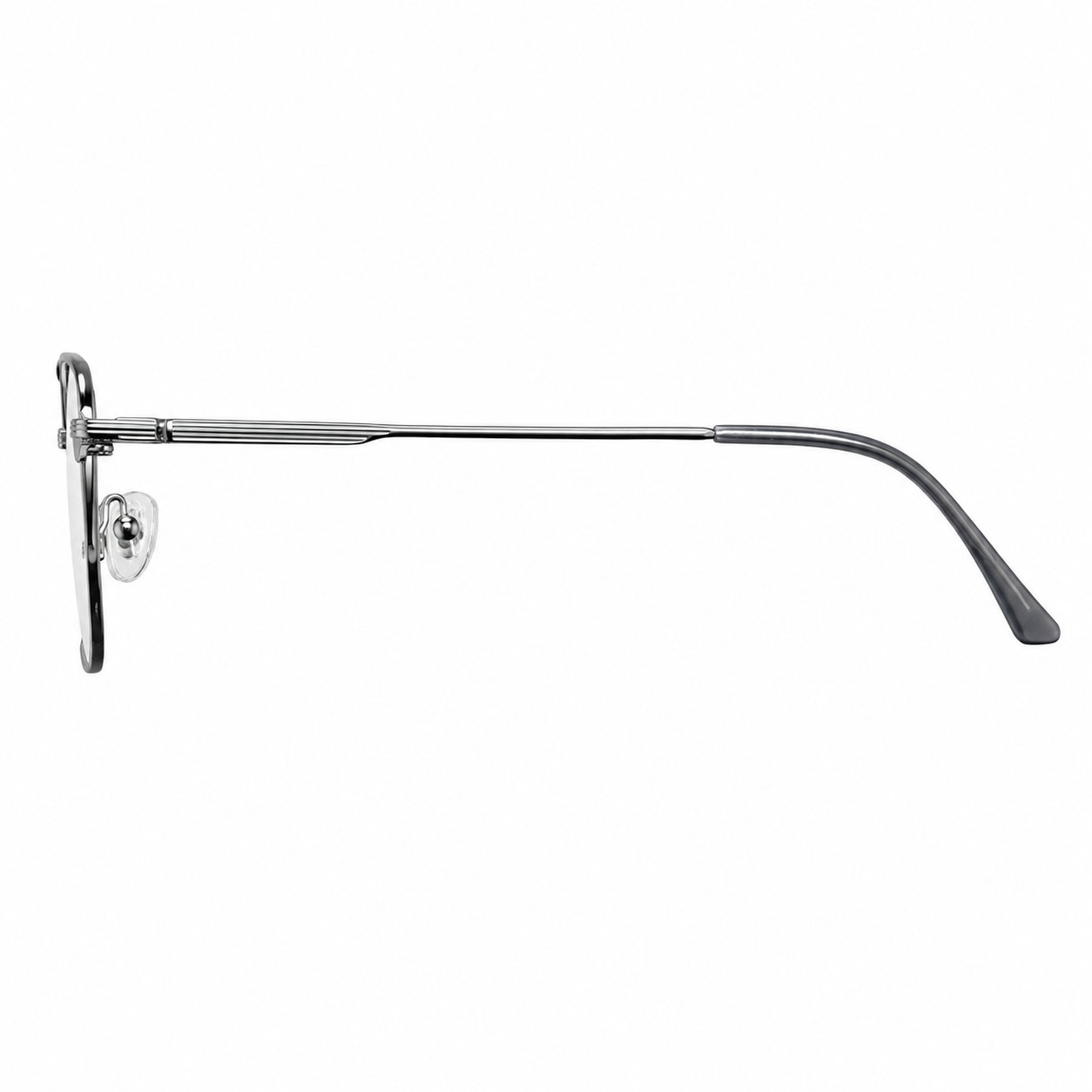 ELT 9196 Gunmetal Square Eyeglasses-zoom-3