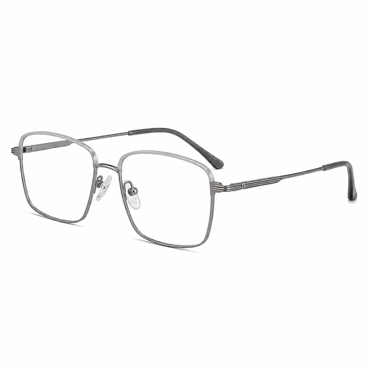 ELT 9196 Gunmetal Square Eyeglasses-2
