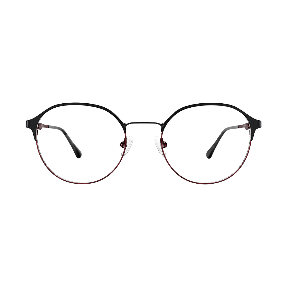 Zoe Miller Elite Collection – ELT 9218 Elegant Blue Round Metal Optical Frame