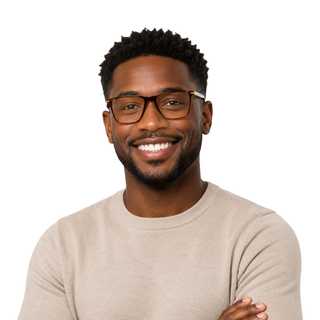 Elegant Dark Brown Eyeglasses Frame | Lightweight & Comfortable Daily Wear-zoom-8
