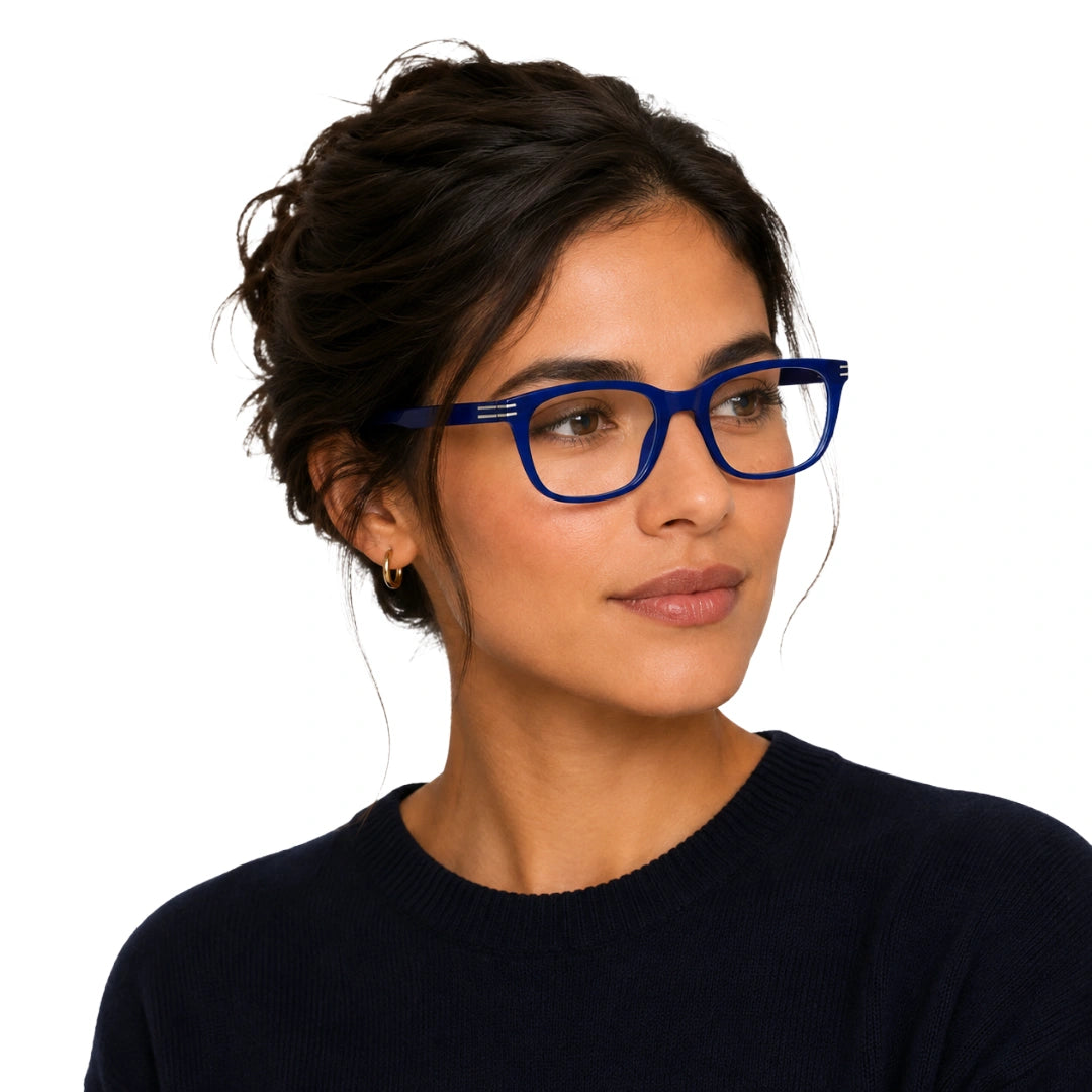 Accelerate W5015 | Wide-Fit Square TR90 Eyeglasses-24