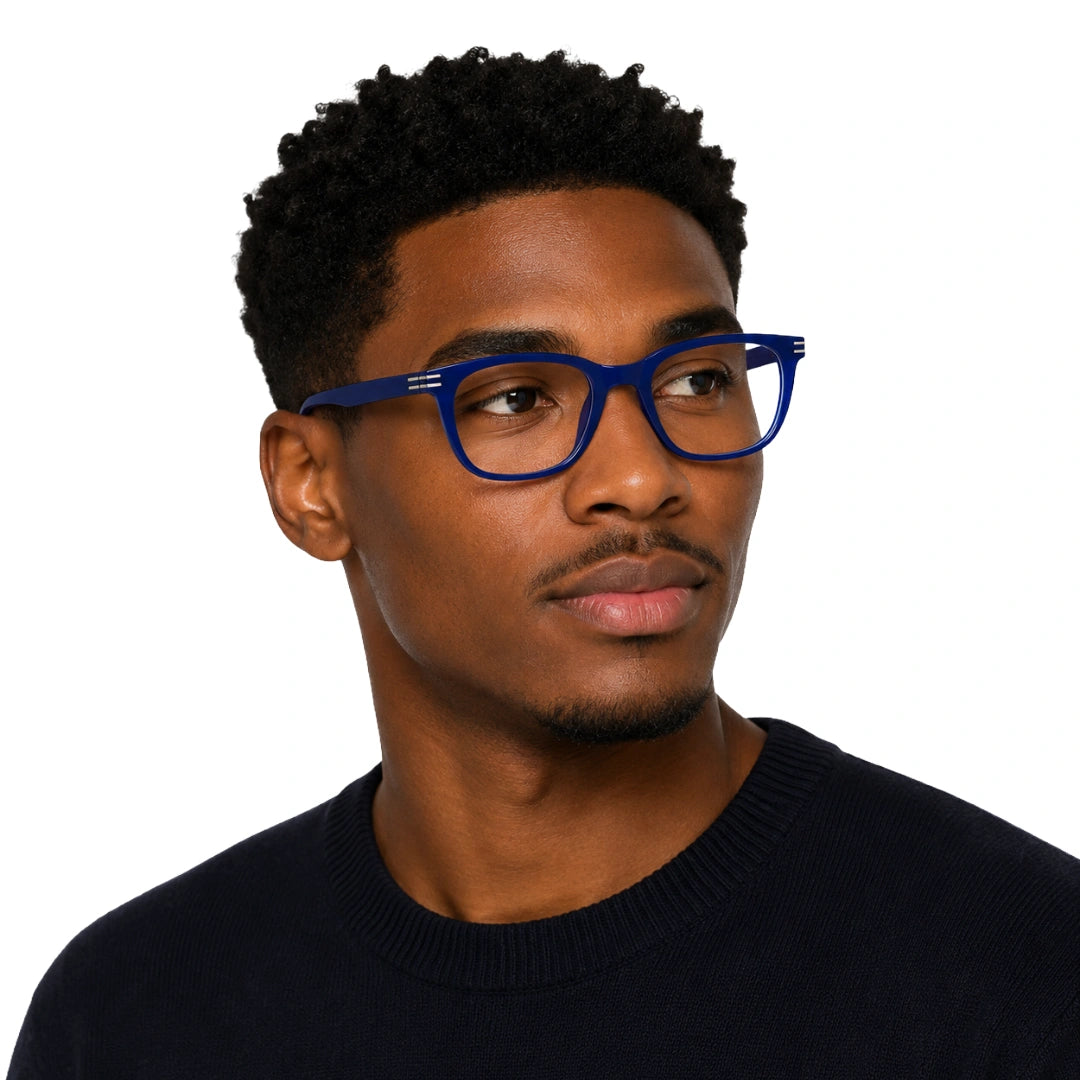 Accelerate W5015 | Wide-Fit Square TR90 Eyeglasses-zoom-27