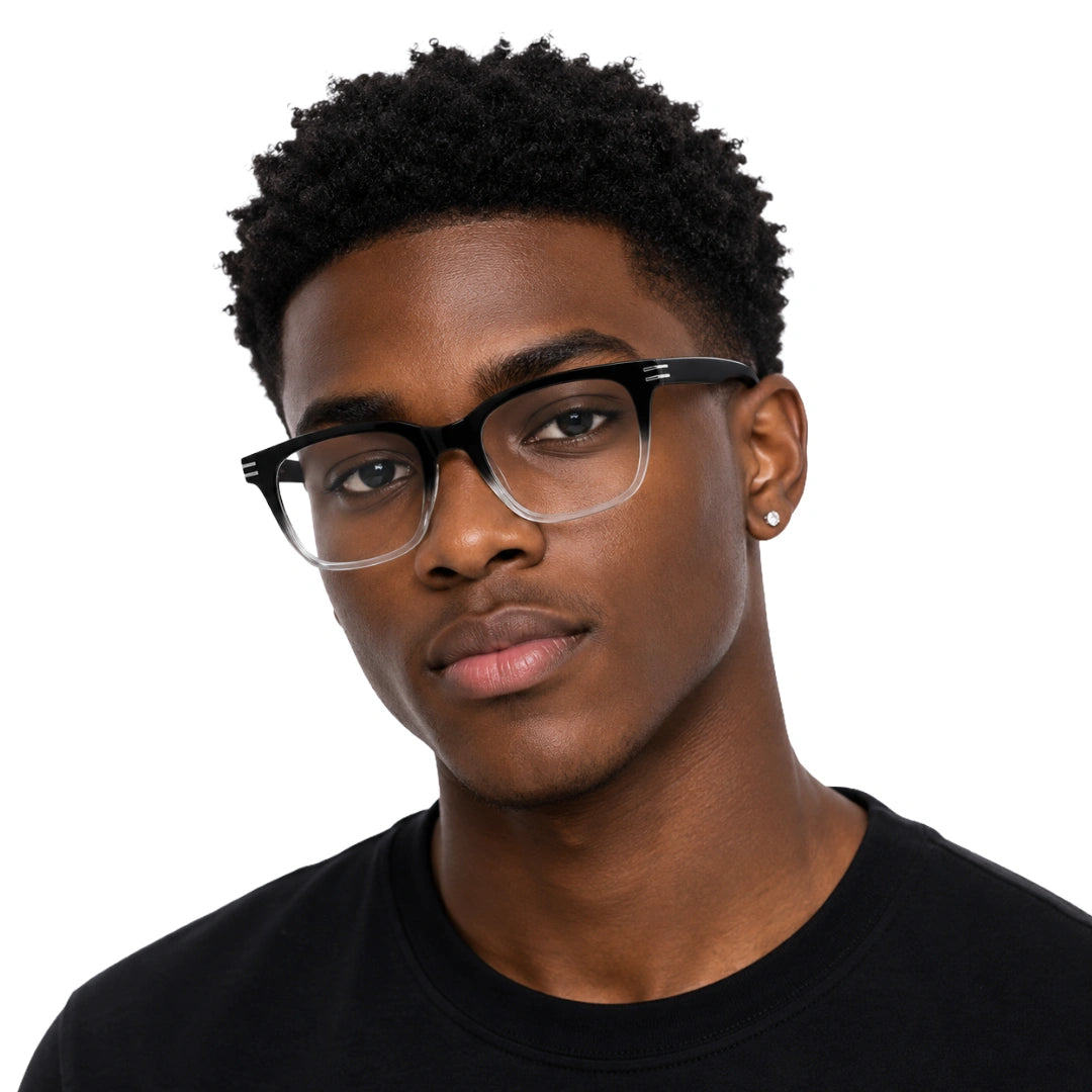 Accelerate W5015 | Wide-Fit Square TR90 Eyeglasses-34