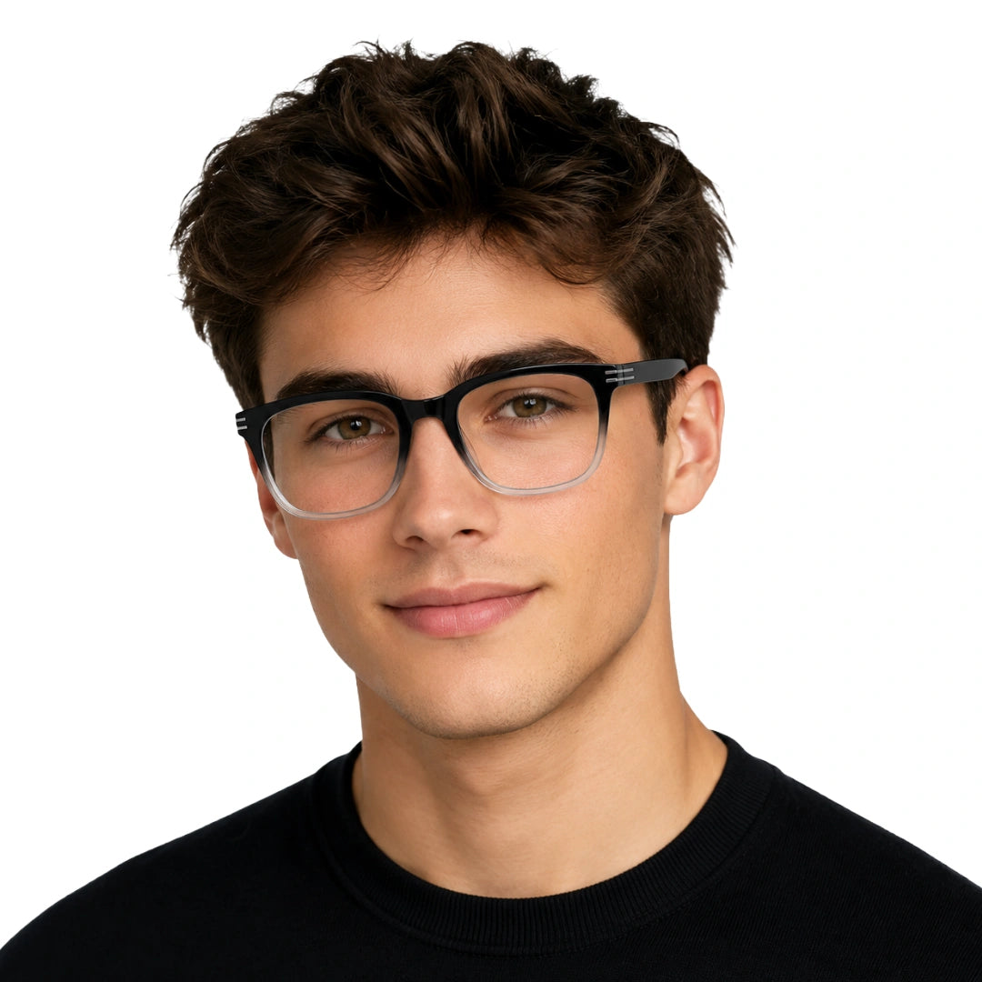 Accelerate W5015 | Wide-Fit Square TR90 Eyeglasses-36