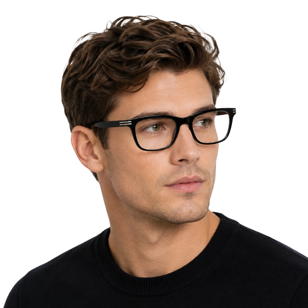 Accelerate W5016 | Professional Square Prescription Eyeglasses-18