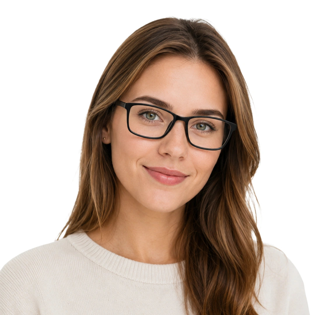 ADAME 8006 | Clean-Line Rectangle Prescription Eyeglasses-zoom-15