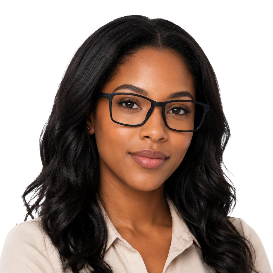 ADAME 8006 | Clean-Line Rectangle Prescription Eyeglasses-zoom-17