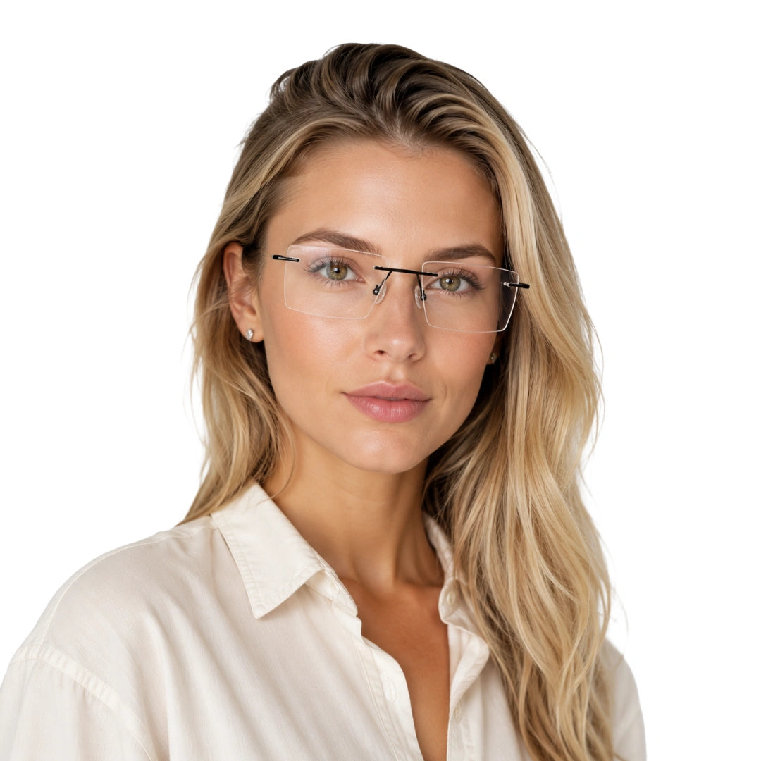 AFTER 8801 | Premium Rimless Prescription Eyeglasses-zoom-6