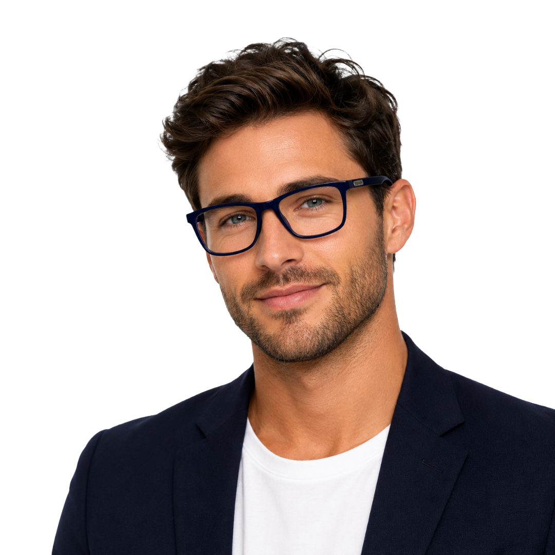Alpha 2005 Rectangular Prescription Glasses-zoom-16