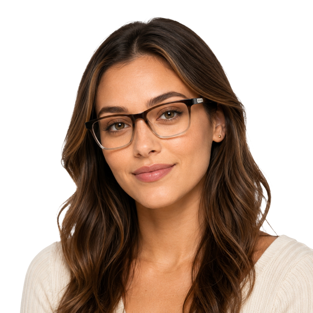 Alpha 2005 Rectangular Prescription Glasses-69