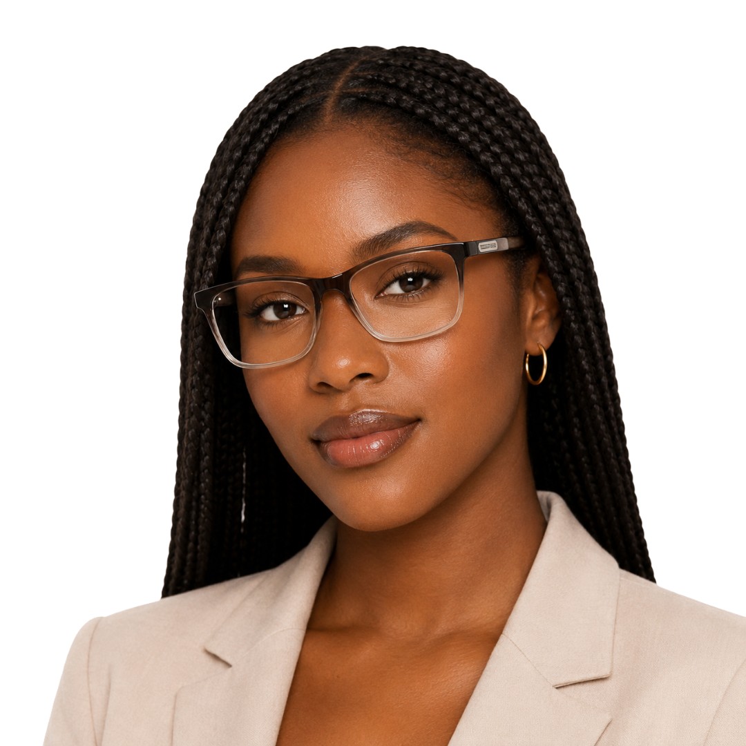 Alpha 2005 Rectangular Prescription Glasses-71