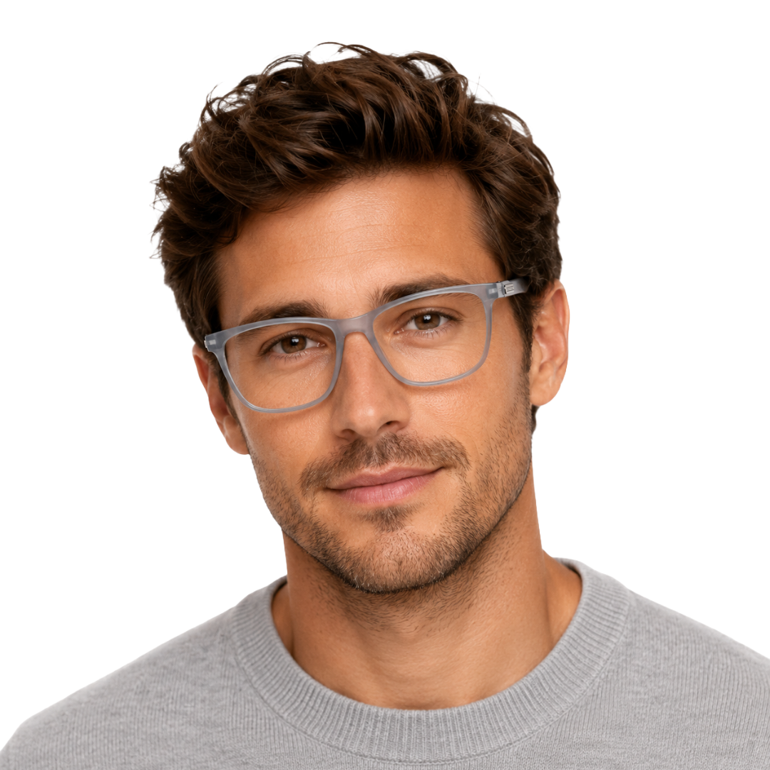 Alpha 2005 Rectangular Prescription Glasses-52