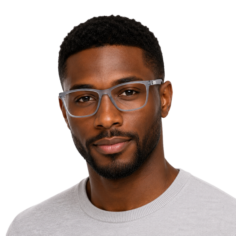 Alpha 2005 Rectangular Prescription Glasses-zoom-