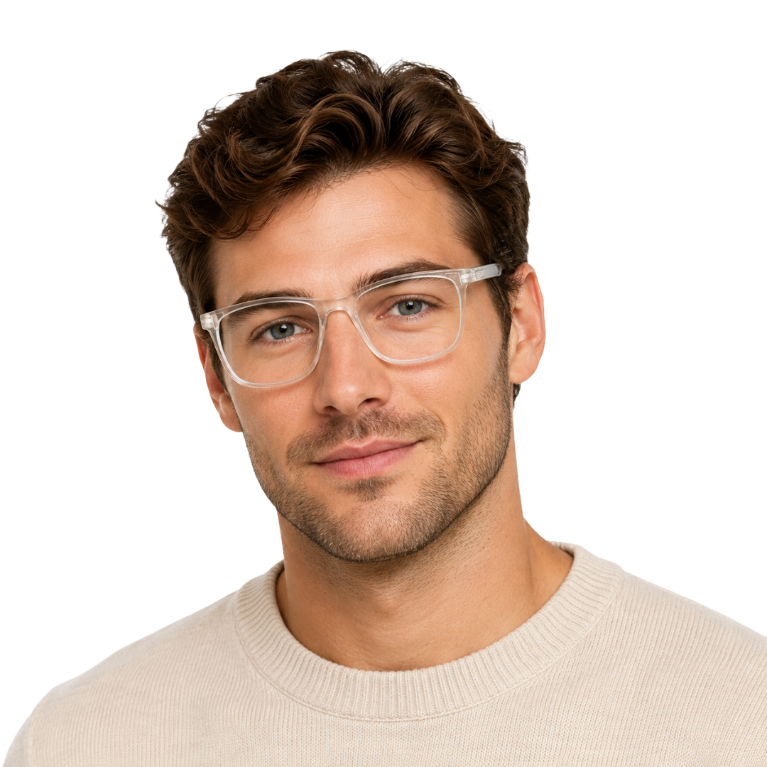 Alpha 2005 Rectangular Prescription Glasses-zoom-43
