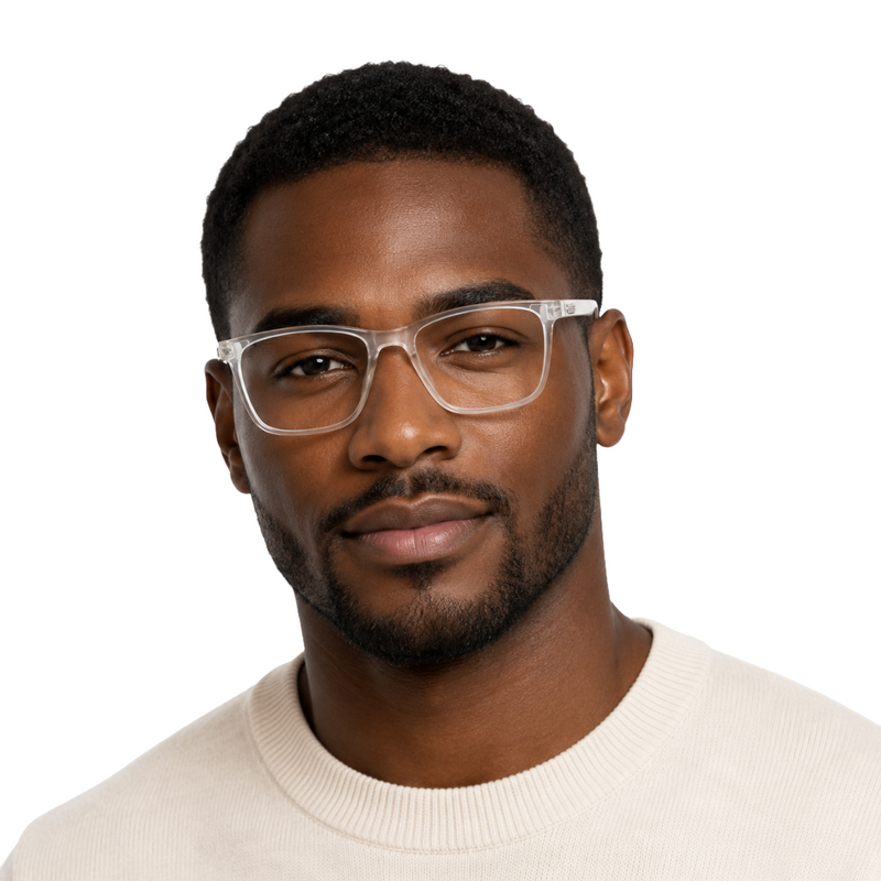 Alpha 2005 Rectangular Prescription Glasses-zoom-