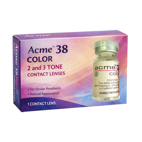 Acme™ 38 Color 2 and 3 Tone Contact Lenses-zoom-