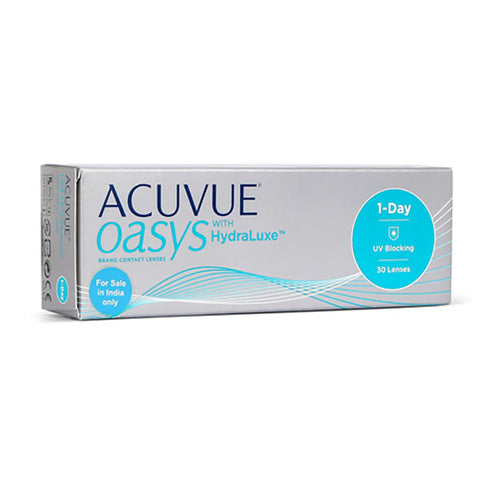 Acuvue Oasys 1-Day with Hydraluxe Technology (Daily Disposable Contact Lenses)-1