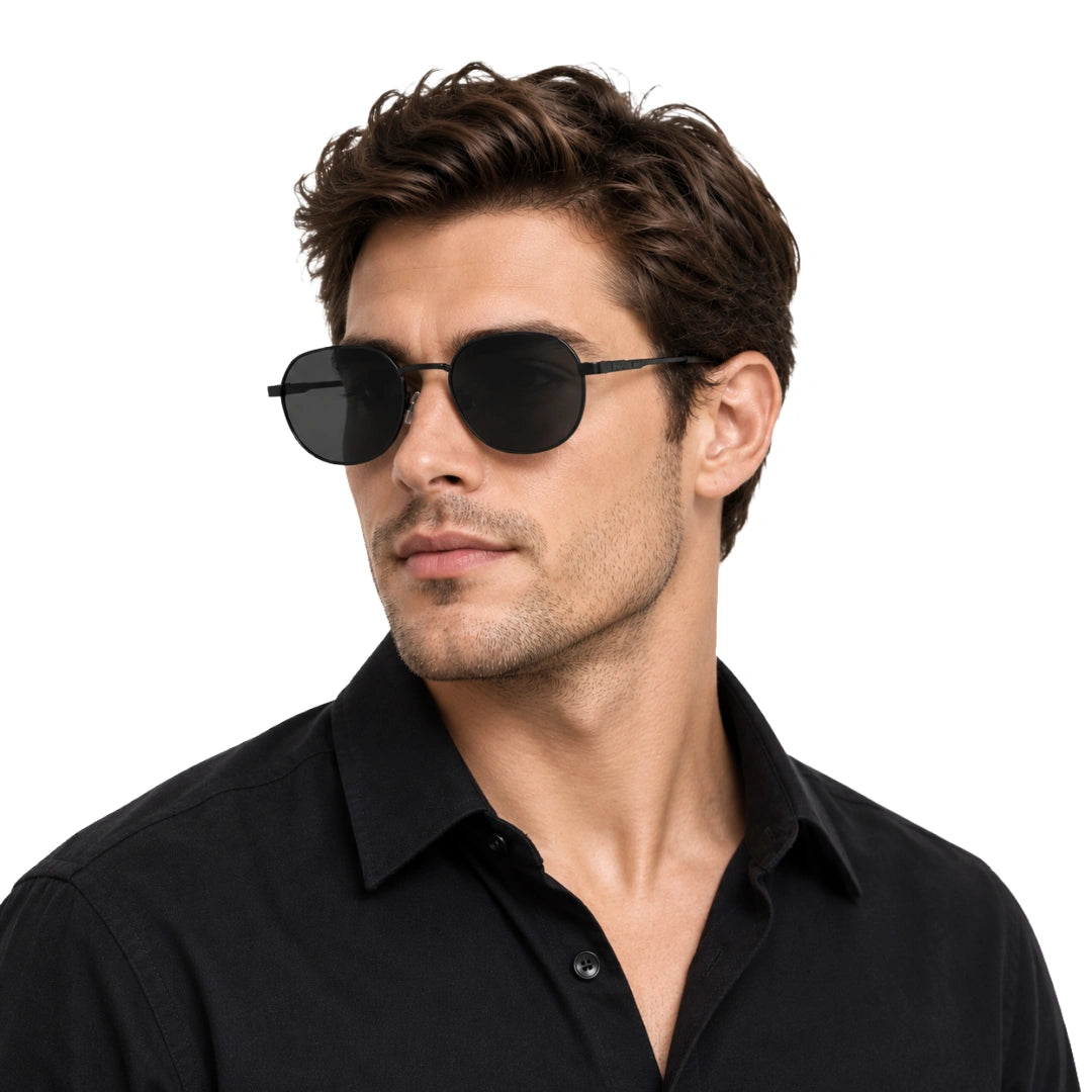 BD POLAR 1001 | Geometric Sunglasses with 100% UV Protection-7