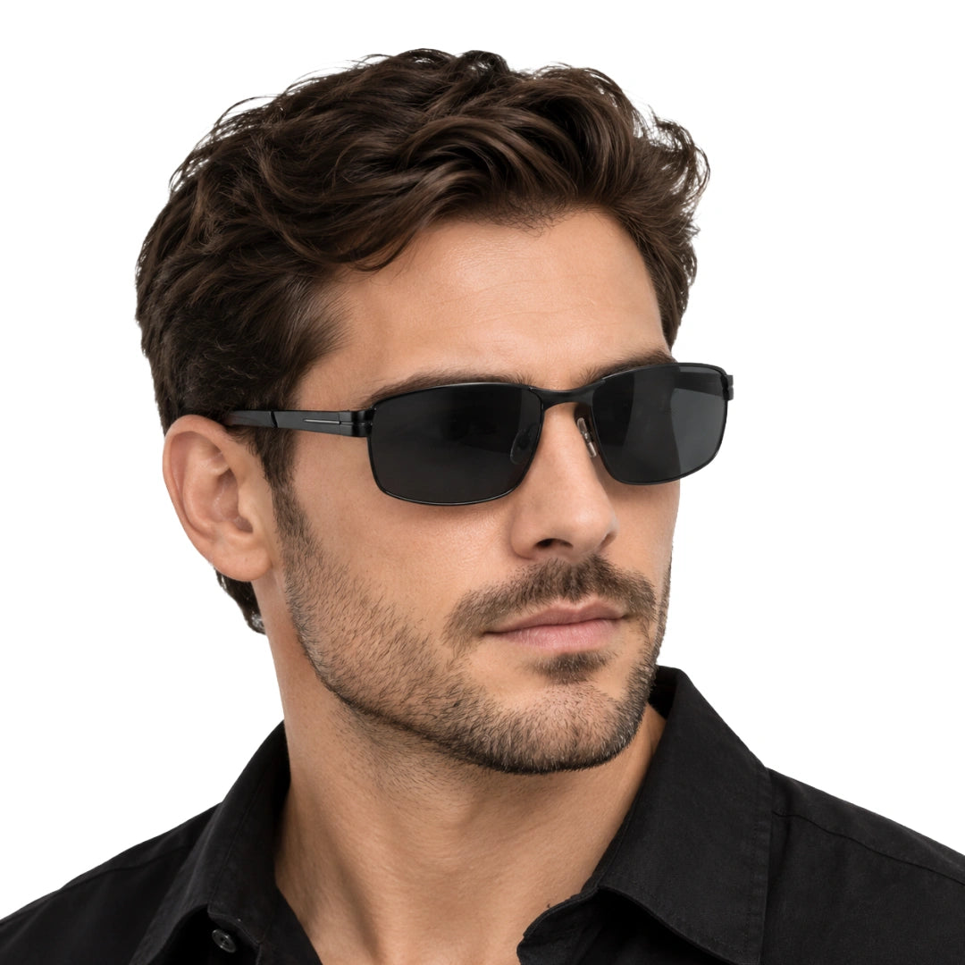 BD POLAR 1008 | Modern Classic Rectangular Sunglasses-9