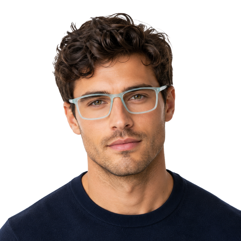 Blue Jack M12 Rectangular Prescription Glasses-zoom-