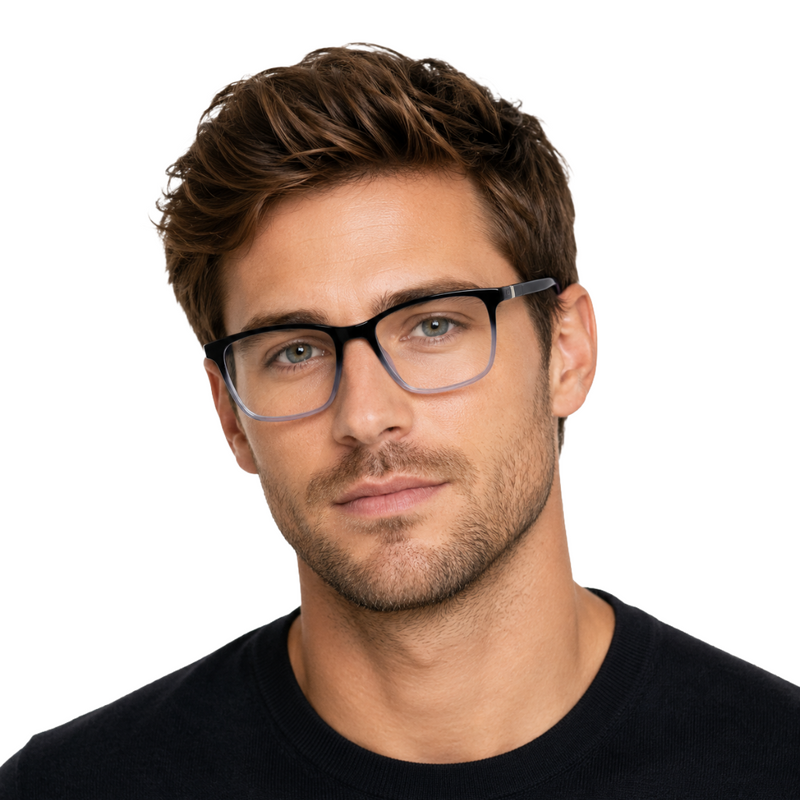 Blue Jack M15 Rectangular Prescription Glasses-zoom-