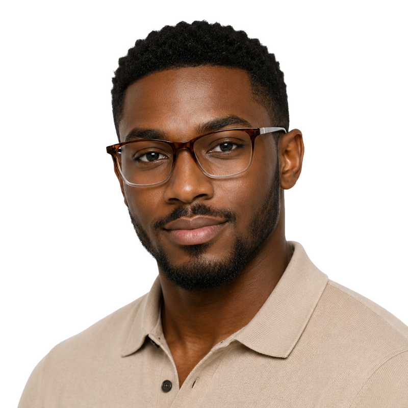 Blue Jack M15 Rectangular Prescription Glasses-zoom-