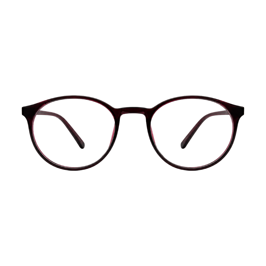 Blue Jack M2 Round Eyeglasses – Wine-zoom-1