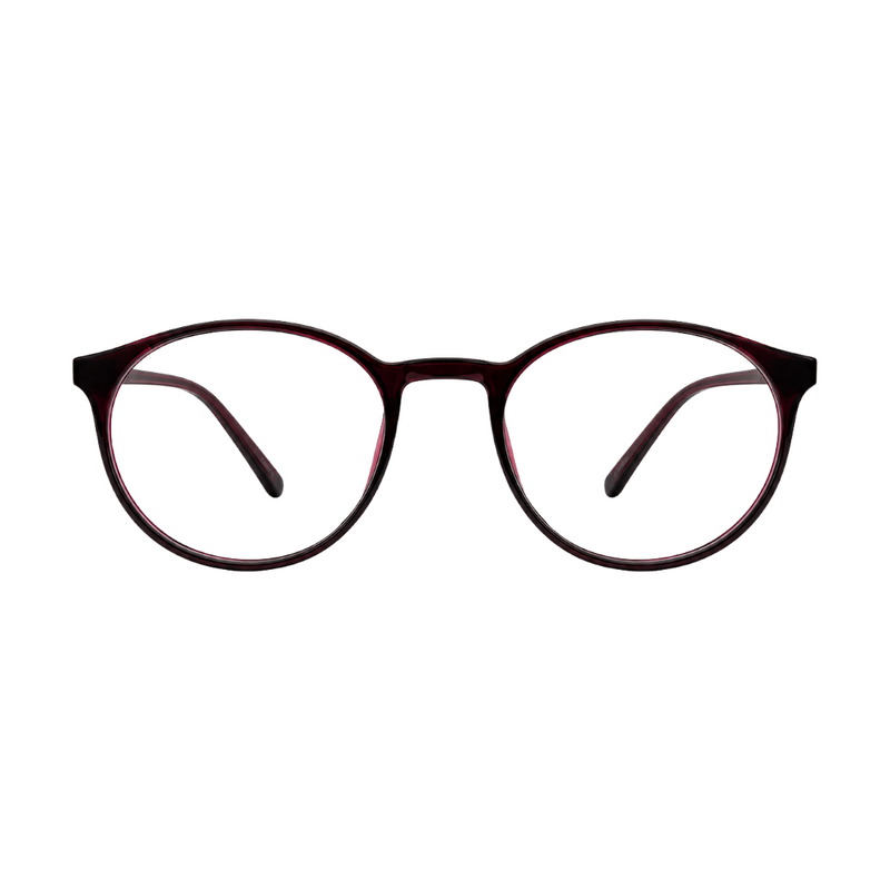 Blue Jack M2 Round Eyeglasses – Wine-zoom-